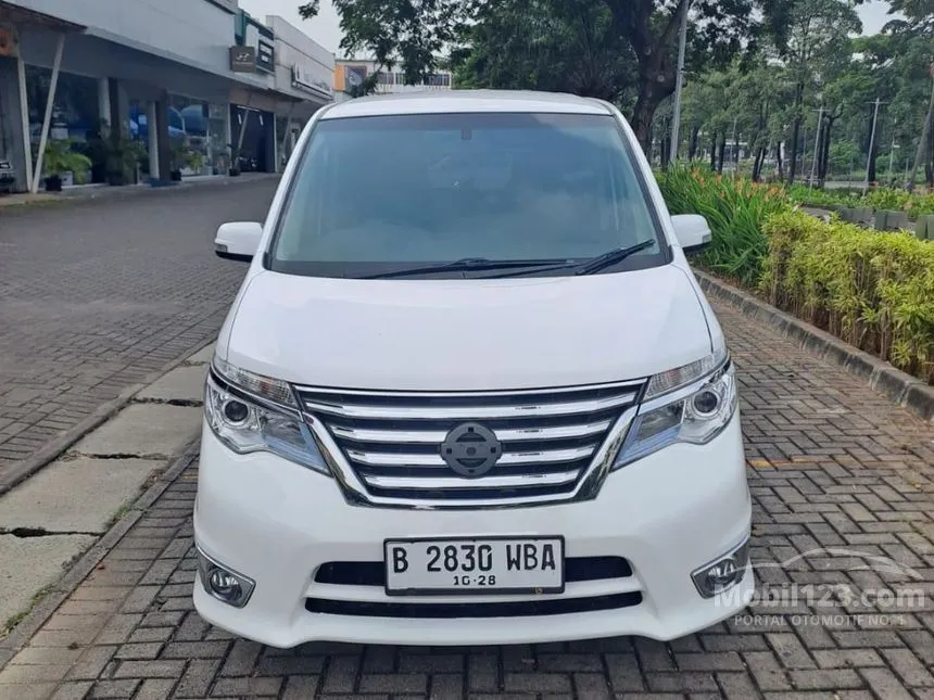 Jual Mobil Nissan Serena 2015 Highway Star 2.0 di DKI Jakarta Automatic MPV Putih Rp 170.000.000