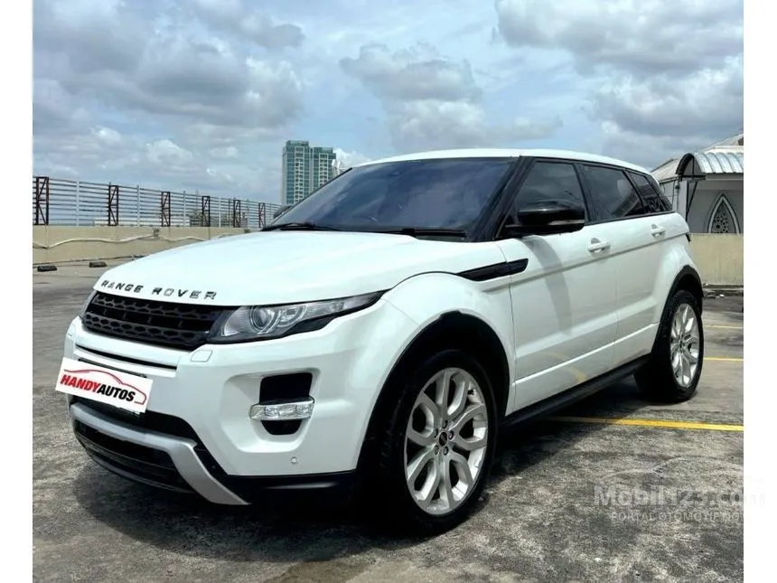 Jual Mobil Land Rover Range Rover Evoque 2012 Dynamic Luxury Si4 2.0 di Jawa Barat Automatic SUV Putih Rp 339.000.000