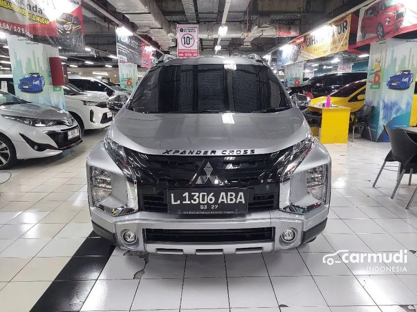 Jual Mobil Mitsubishi Xpander Cross 2021 1.5 di Jawa Timur Automatic MPV Silver Rp 250.000.000
