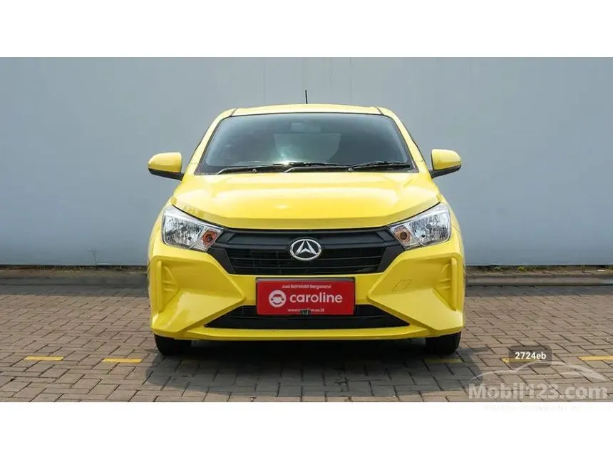 Jual Mobil Daihatsu Ayla 2023 X 1.0 di Banten Automatic Hatchback Kuning Rp 128.000.000