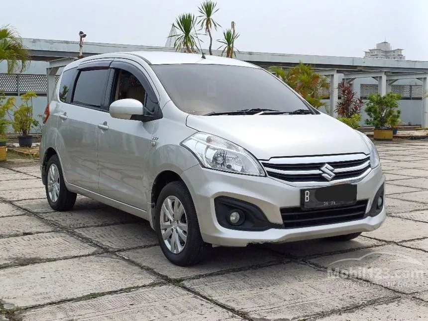 Jual Mobil Suzuki Ertiga 2015 GL 1.4 di DKI Jakarta Automatic MPV Silver Rp 105.000.000
