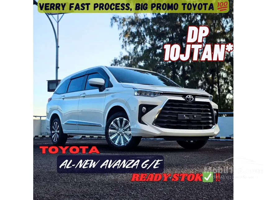 Jual Mobil Toyota Avanza 2024 G 1.5 di Jawa Barat Automatic MPV Hitam Rp 205.100.000