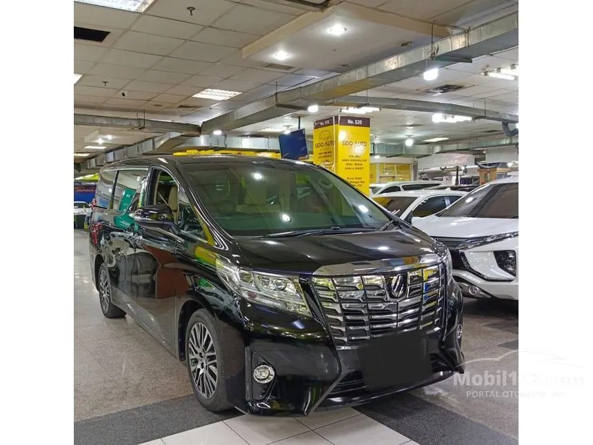 Jual Mobil Toyota Alphard 2016 G 2.5 di DKI Jakarta Automatic Van Wagon Hitam Rp 588.000.000