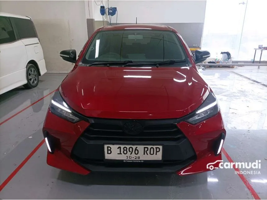 Jual Mobil Toyota Agya 2023 G 1.2 di Banten Automatic Hatchback Merah Rp 151.000.000