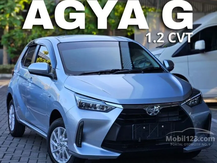 Jual Mobil Toyota Agya 2024 G 1.2 di Jawa Barat Automatic Hatchback Abu