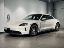 2024 Porsche  Taycan 4S electric 1 Crayon on Black Full Option