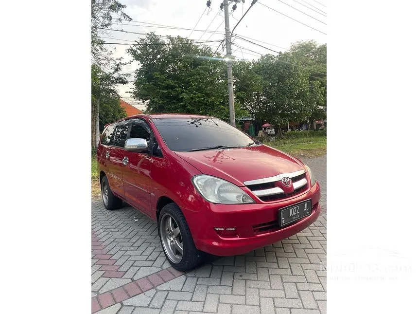 Jual Mobil Toyota Kijang Innova 2004 G 2.0 di Jawa Timur Manual MPV Merah Rp 86.000.000
