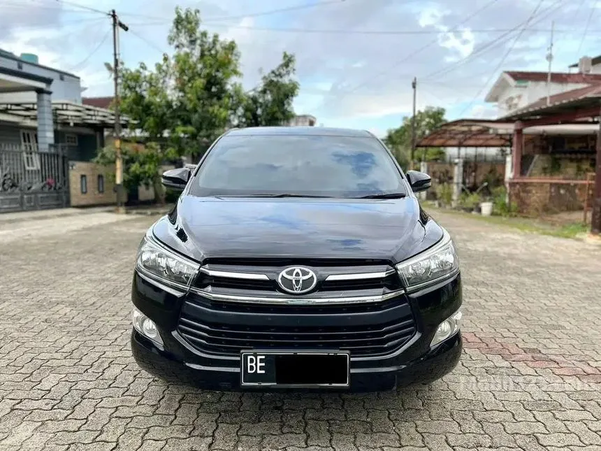 Jual Mobil Toyota Kijang Innova 2018 G 2.4 di Lampung Automatic MPV Hitam Rp 325.000.000