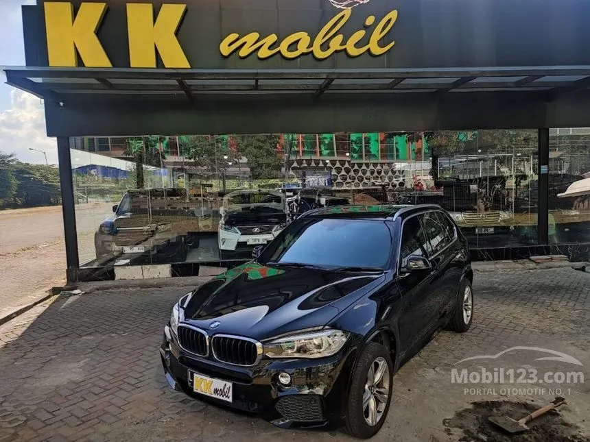 Jual Mobil BMW X5 2014 xDrive35i xLine 3.0 di Jawa Timur Automatic SUV Hitam Rp 499.000.000