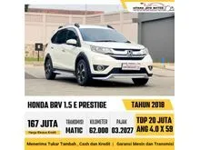 2018 Honda BR-V 1.5 E Prestige SUV Matic Putih Honda BRV Kondisi Istimewa Harga Terbaik