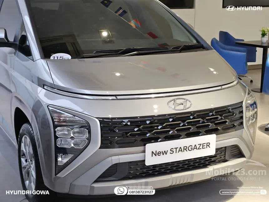 Jual Mobil Hyundai Stargazer 2024 Essential 1.5 di DKI Jakarta Automatic Wagon Abu