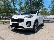KIA SPORTAGE GT LINE ULTIMATE 2.0 AT MATIC 2017 PUTIH KM 38RB (PANORAMIC SUNROOF , POWER BACK DOOR, SOUND JBL)