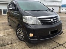 2007 Toyota Alphard Automatic Pertamax 2.4 G