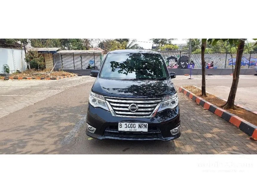 Jual Mobil Nissan Serena 2017 Highway Star 2.0 di DKI Jakarta Automatic MPV Hitam Rp 189.000.000