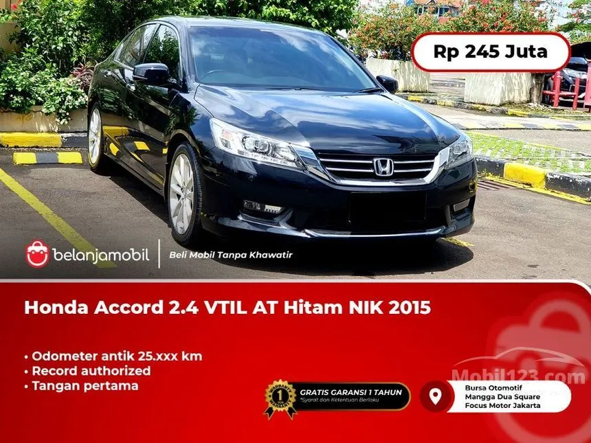 Jual Mobil Honda Accord 2015 VTi