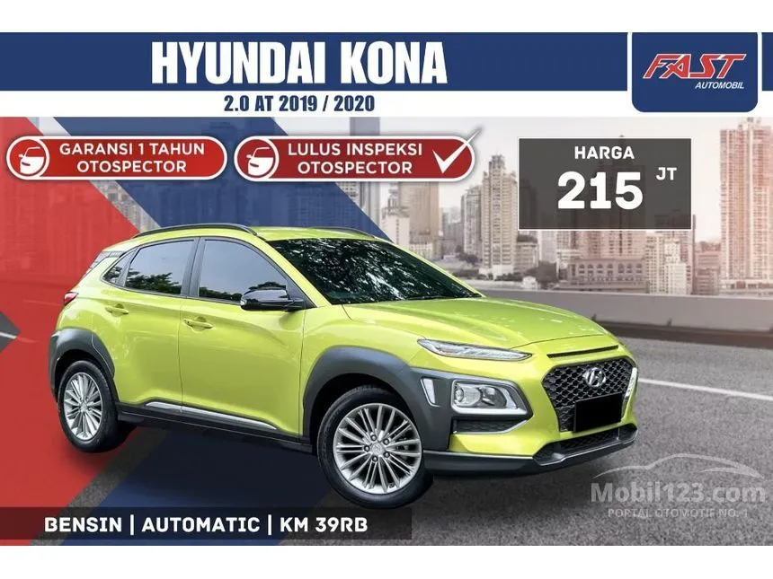 Jual Mobil Hyundai Kona 2019 2.0 di DKI Jakarta Automatic SUV Kuning Rp 215.000.000