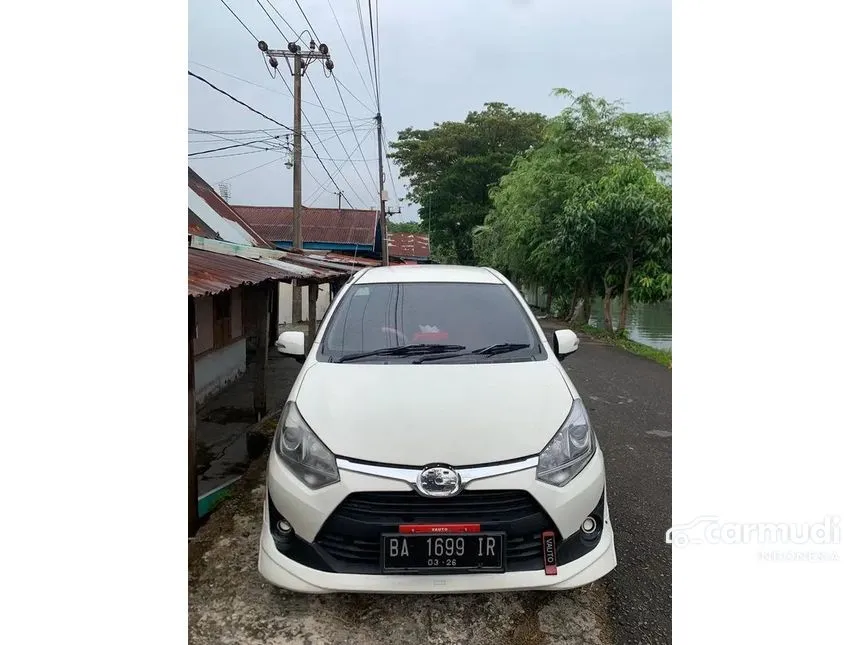 Jual Mobil Toyota Agya 2019 TRD 1.2 di Sumatera Barat Manual Hatchback Putih Rp 126.000.000
