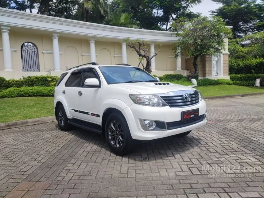 Jual Mobil Toyota Fortuner 2013 G VNT 2.5 di DKI Jakarta Automatic SUV Putih Rp 233.000.000