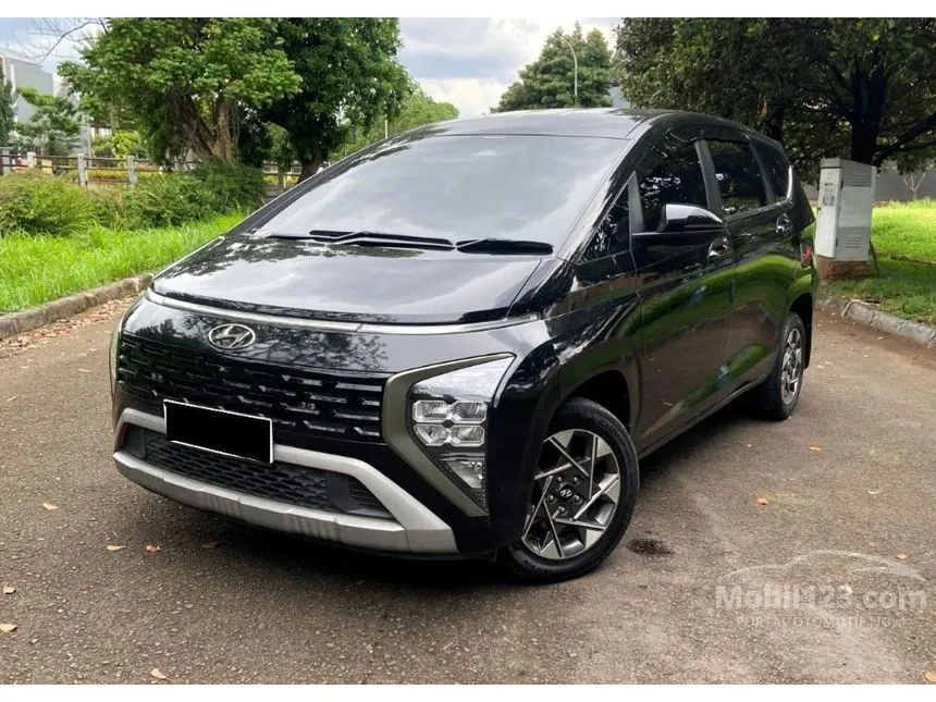Jual Mobil Hyundai Stargazer 2022 Prime 1.5 di DKI Jakarta Automatic MPV Hitam Rp 212.000.000