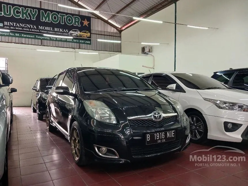 Jual Mobil Toyota Yaris 2012 E 1.5 di Banten Manual Hatchback Hitam Rp 109.000.000