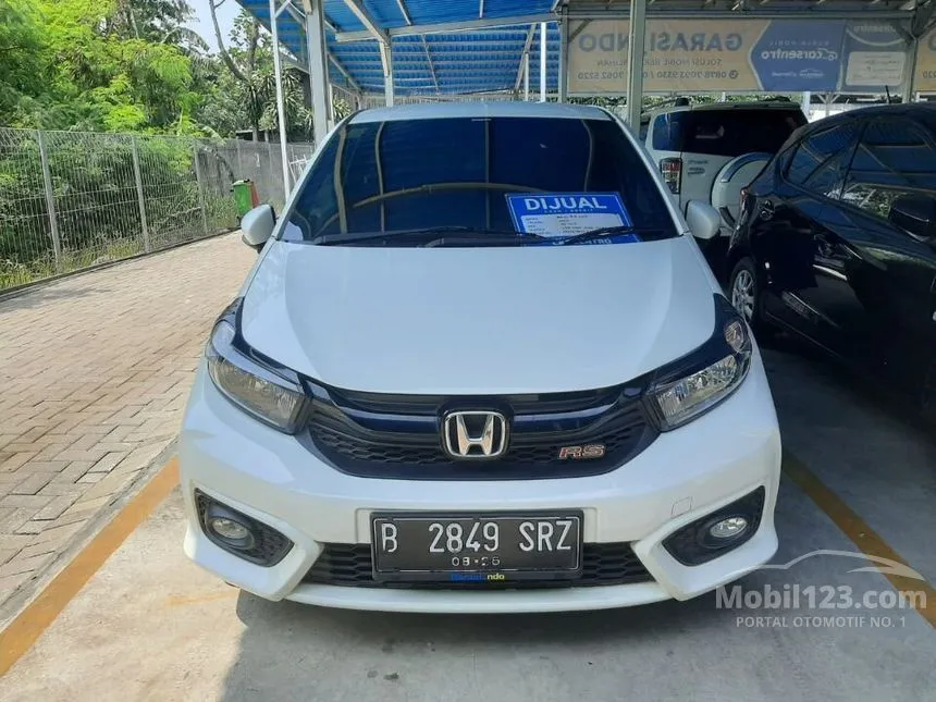 Jual Mobil Honda Brio 2021 RS 1.2 di Jawa Barat Automatic Hatchback Putih Rp 180.000.000