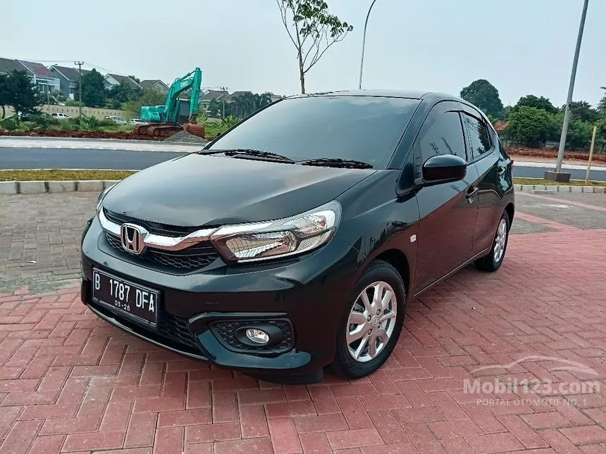 Jual Mobil Honda Brio 2021 E Satya 1.2 di Banten Automatic Hatchback Hitam Rp 155.900.000