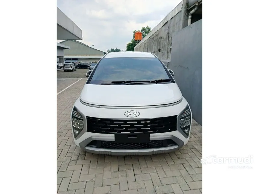 Jual Mobil Hyundai Stargazer 2024 Essential 1.5 di Jawa Barat Automatic Wagon Putih Rp 240.000.000