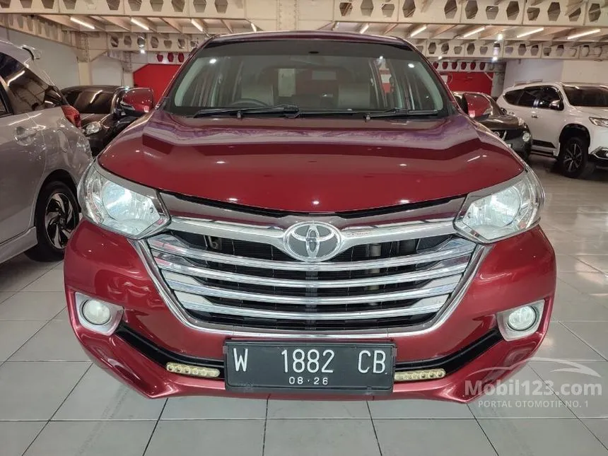 Jual Mobil Toyota Avanza 2016 G 1.5 di Jawa Timur Manual MPV Merah Rp 153.000.000