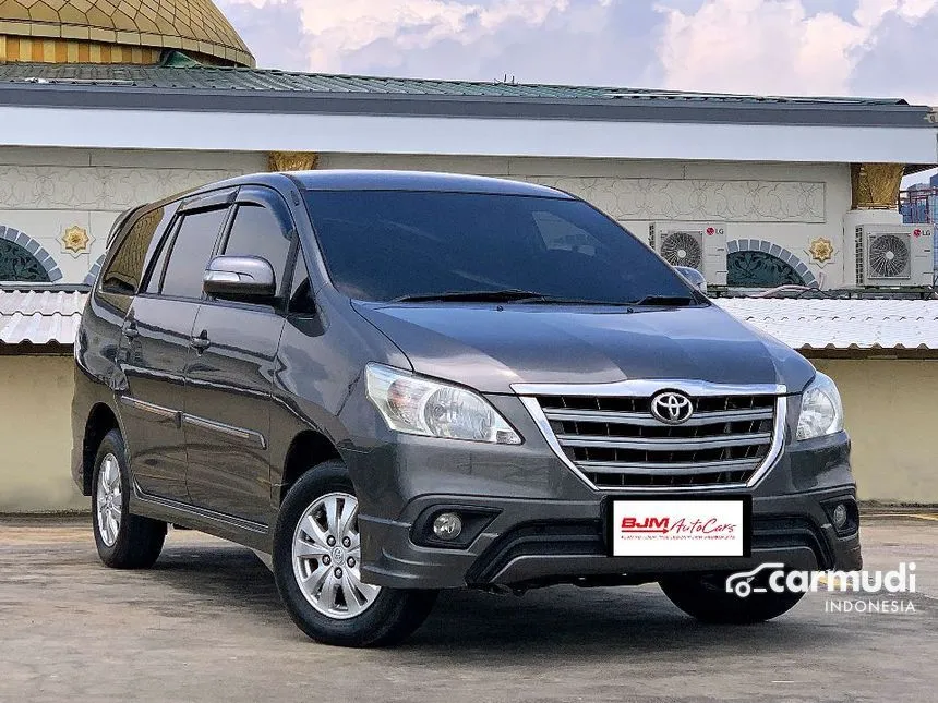 Jual Mobil Toyota Kijang Innova 2014 G Lux 2.0 di DKI Jakarta Automatic MPV Abu
