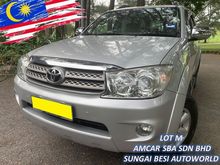 Toyota Fortuner 2.7 V FACELIFT (A) FULL SERVICE RECORD UMW