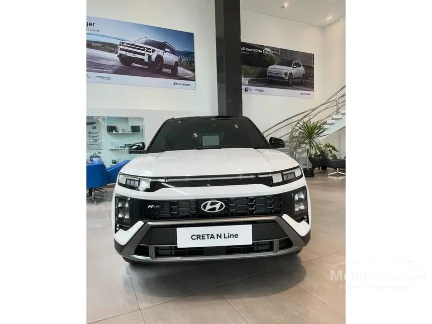 Jual Mobil Hyundai Creta 2025 N Line 1.5 di DKI Jakarta Automatic SUV Putih Rp 430.500.000
