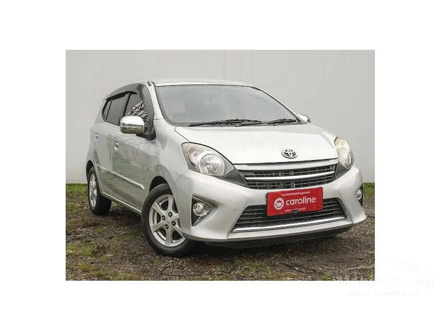 Jual Mobil Toyota Agya 2016 G 1.0 di DKI Jakarta Automatic Hatchback Silver Rp 102.000.000