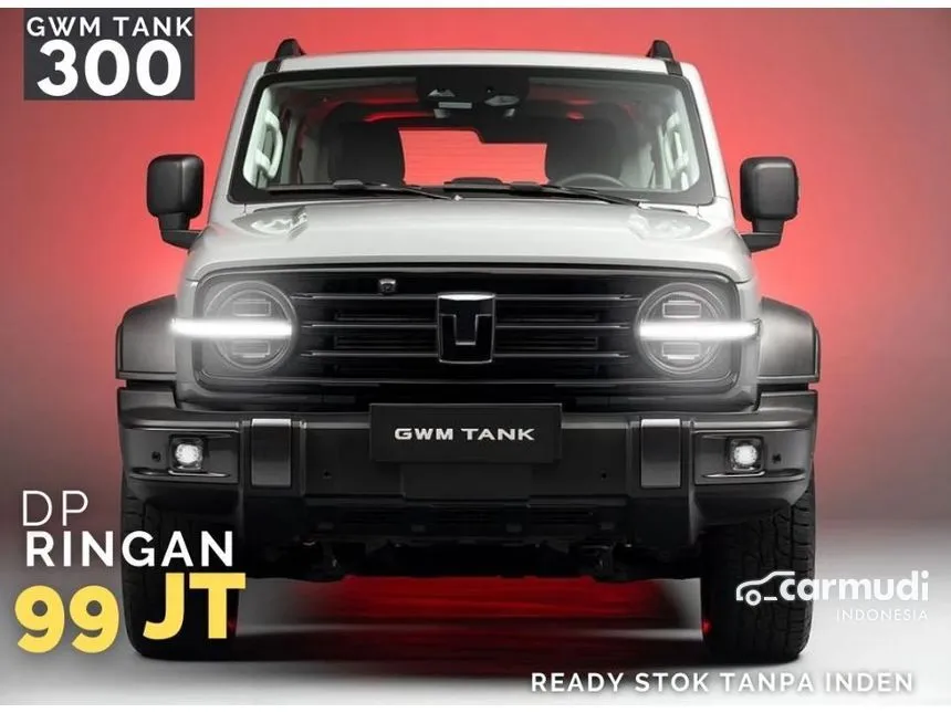Jual Mobil GWM Tank 2024 300 HEV 2.0 di Lampung Automatic SUV Orange Rp 807.000.000