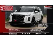 2021 Hyundai Palisade 2.2 Signature SUV KM 50.000 Hyundai Palisade Signature 2.2 CRD-i Pemakaian 2022 White On Beige Tgn 1 Dr Br NIK 2021 Akhir