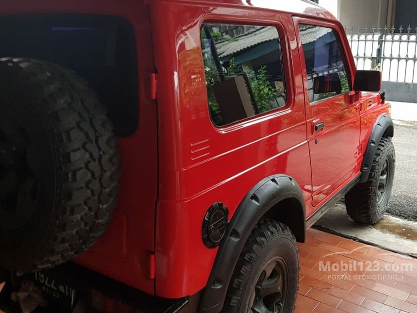 Jual Mobil Suzuki Jimny 1987 1.0 Manual 1.0 di Banten Manual Jeep Merah