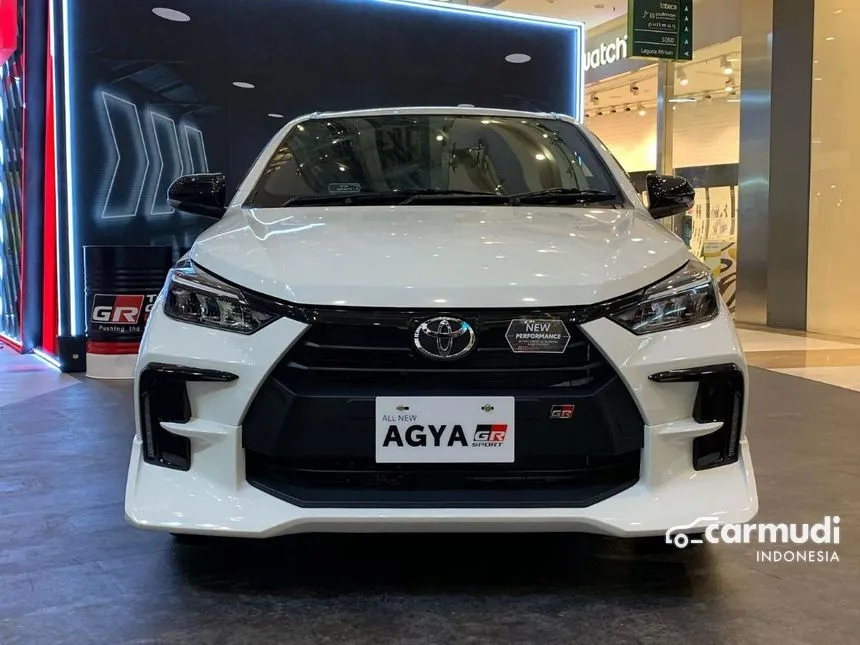 Jual Mobil Toyota Agya 2023 GR Sport 1.2 di DKI Jakarta Automatic Hatchback Putih Rp 228.500.000