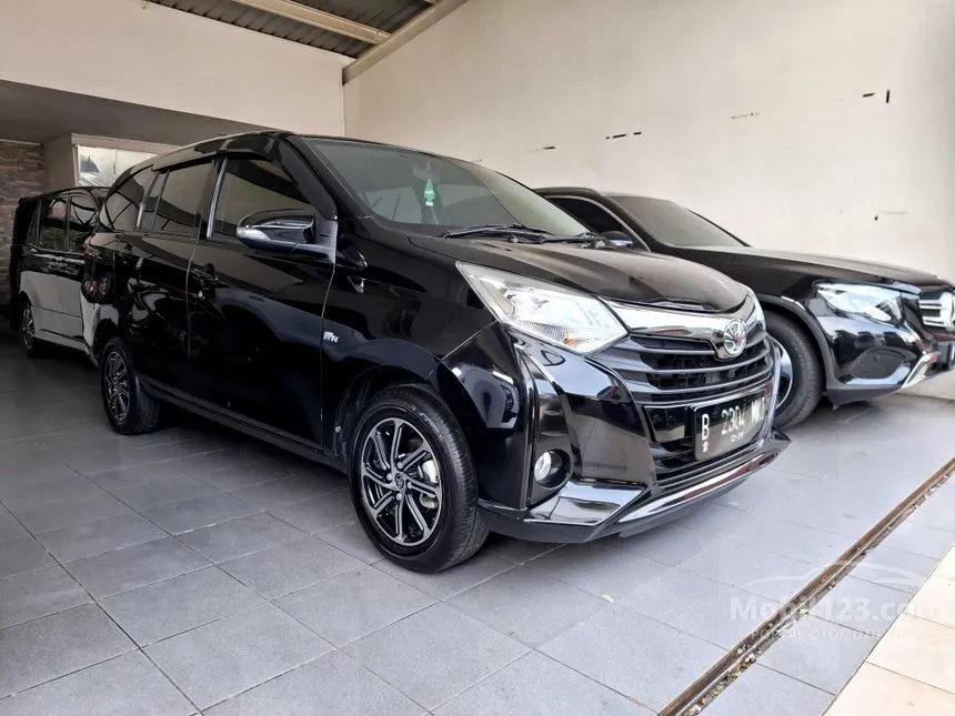 Jual Mobil Toyota Calya 2021 G 1.2 di Banten Automatic MPV Hitam Rp 140.000.000
