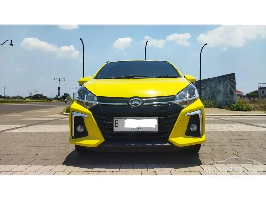 Jual Mobil Daihatsu Ayla 2022 R 1.2 di Jawa Barat Manual Hatchback Kuning Rp 119.500.000