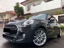 2018 MINI Cooper 2.0 S Hatchback TDP 200 JUTA MINI COOPER S 2.0 TURBO 2018 REGISTER 2019 FULL ORI SPECIAL GREY EDITION