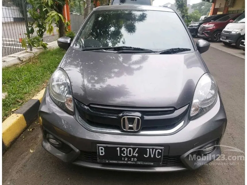 Jual Mobil Honda Brio 2016 E 1.2 di DKI Jakarta Automatic Hatchback Abu