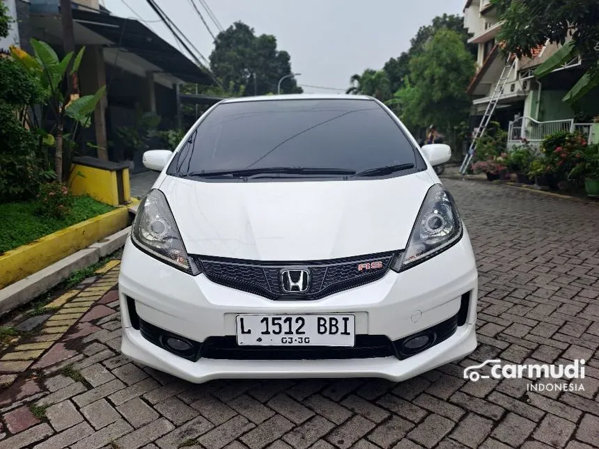 Jual Mobil Honda Jazz 2013 RS 1.5 di Jawa Timur Automatic Hatchback Putih Rp 145.000.000