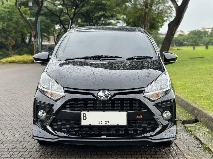 Jual Mobil Toyota Agya 2022 GR Sport 1.2 di Banten Automatic Hatchback Hitam Rp 145.000.000