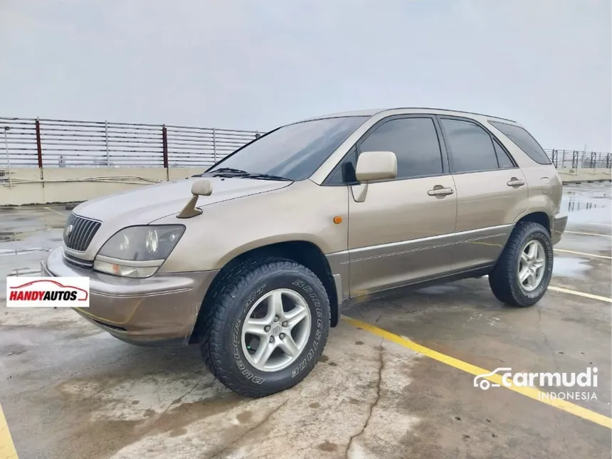 Jual Mobil Toyota Harrier 2000 3.0 di Jawa Barat Automatic SUV Coklat Rp 69.000.000