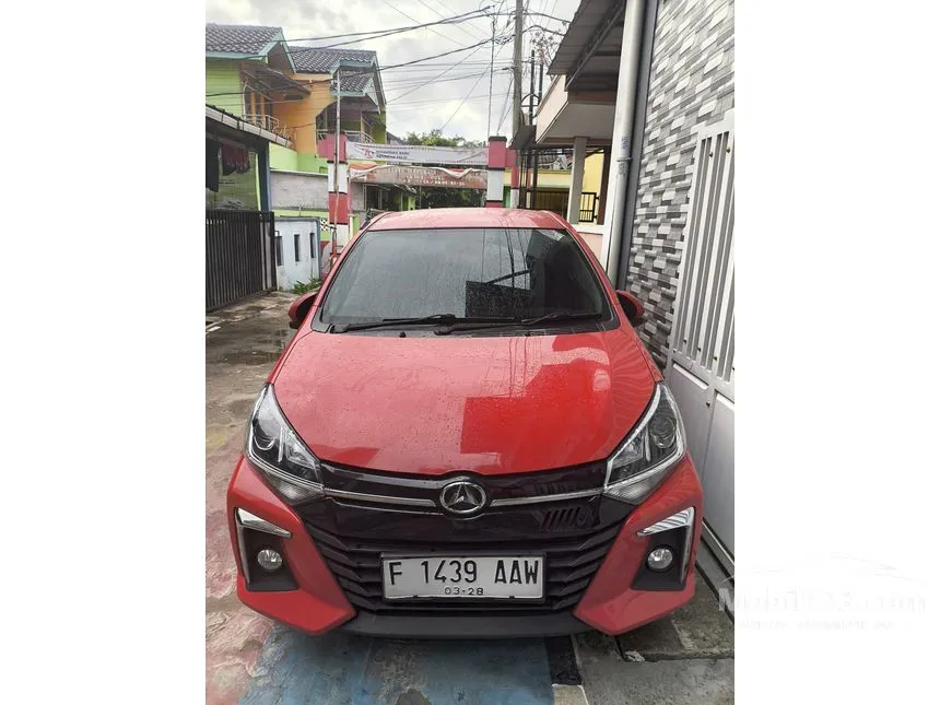 Jual Mobil Daihatsu Ayla 2023 R Deluxe 1.2 di Jawa Barat Automatic Hatchback Merah Rp 137.000.000