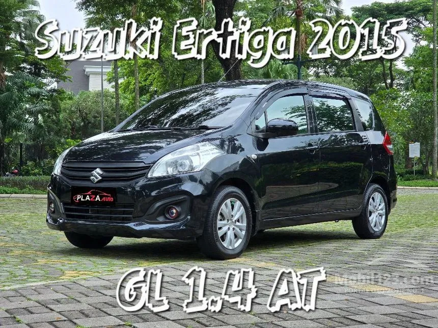 Jual Mobil Suzuki Ertiga 2015 GL 1.4 di DKI Jakarta Automatic MPV Hitam Rp 125.000.000