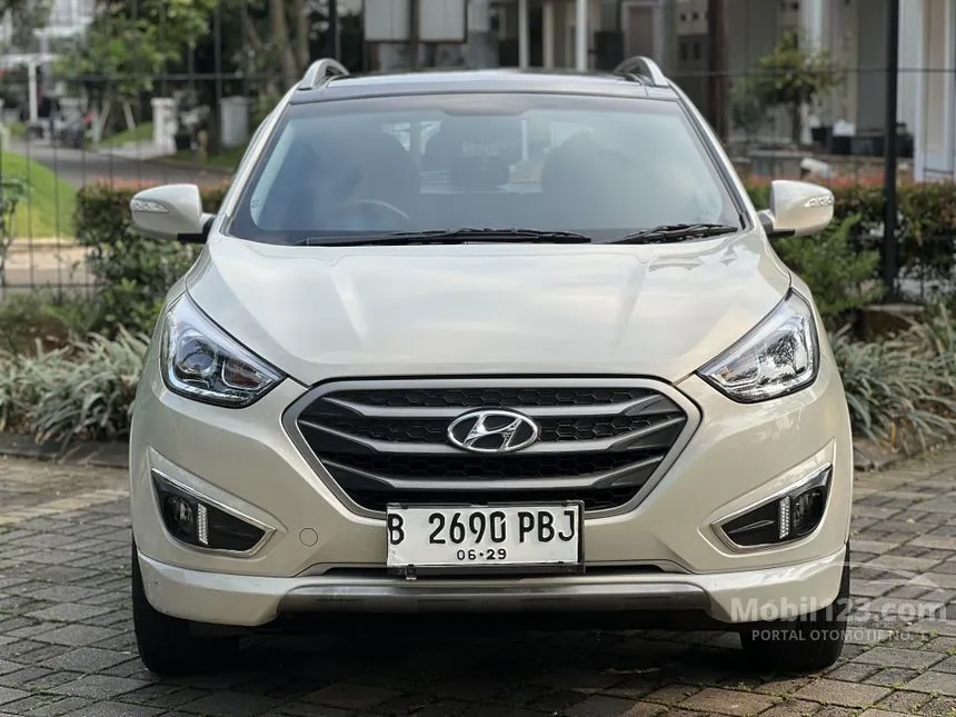 Jual Mobil Hyundai Tucson 2014 XG 2.0 di Banten Automatic SUV Putih Rp 170.000.000