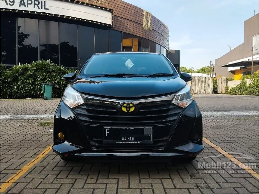 Jual Mobil Toyota Calya 2021 G 1.2 di Jawa Barat Automatic MPV Hitam Rp 124.500.000