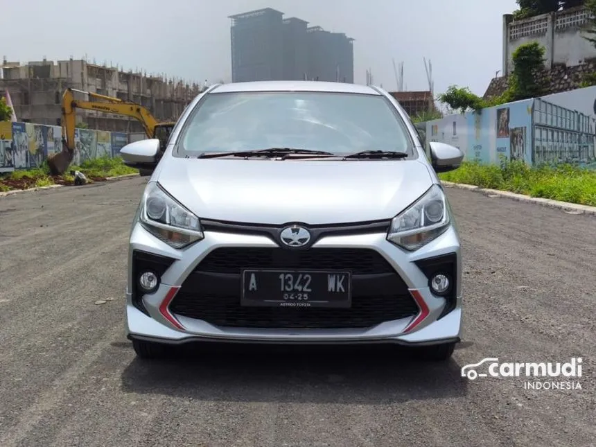 Jual Mobil Toyota Agya 2020 TRD 1.2 di Banten Manual Hatchback Silver Rp 112.000.000
