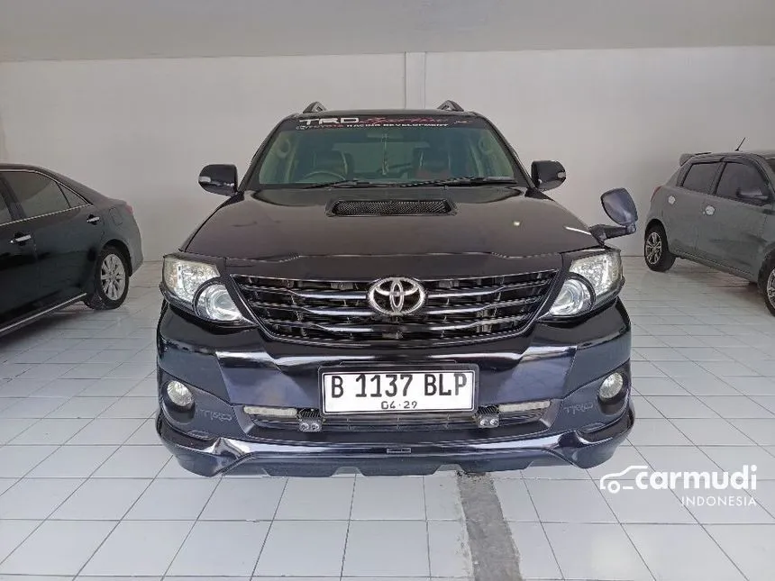 Jual Mobil Toyota Fortuner 2011 G 2.5 di Banten Automatic SUV Hitam Rp 190.000.000