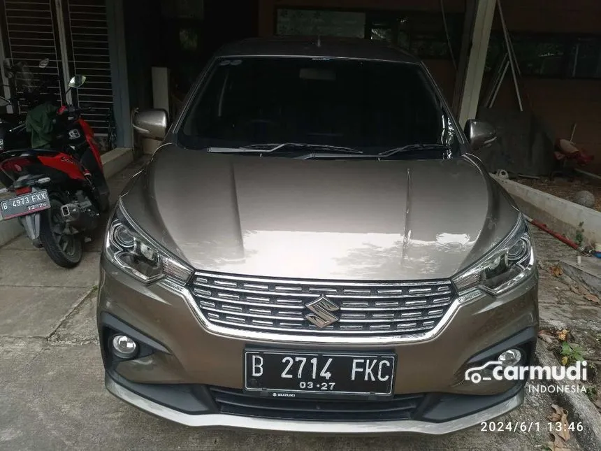 Jual Mobil Suzuki Ertiga 2022 GX 1.5 di Jawa Barat Automatic MPV Abu